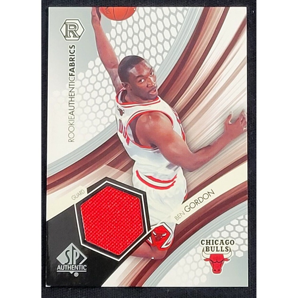 2004-05 SP‎ AUTHENTIC BEN GORDON ROOKIE AUTHENTIC FABRICS